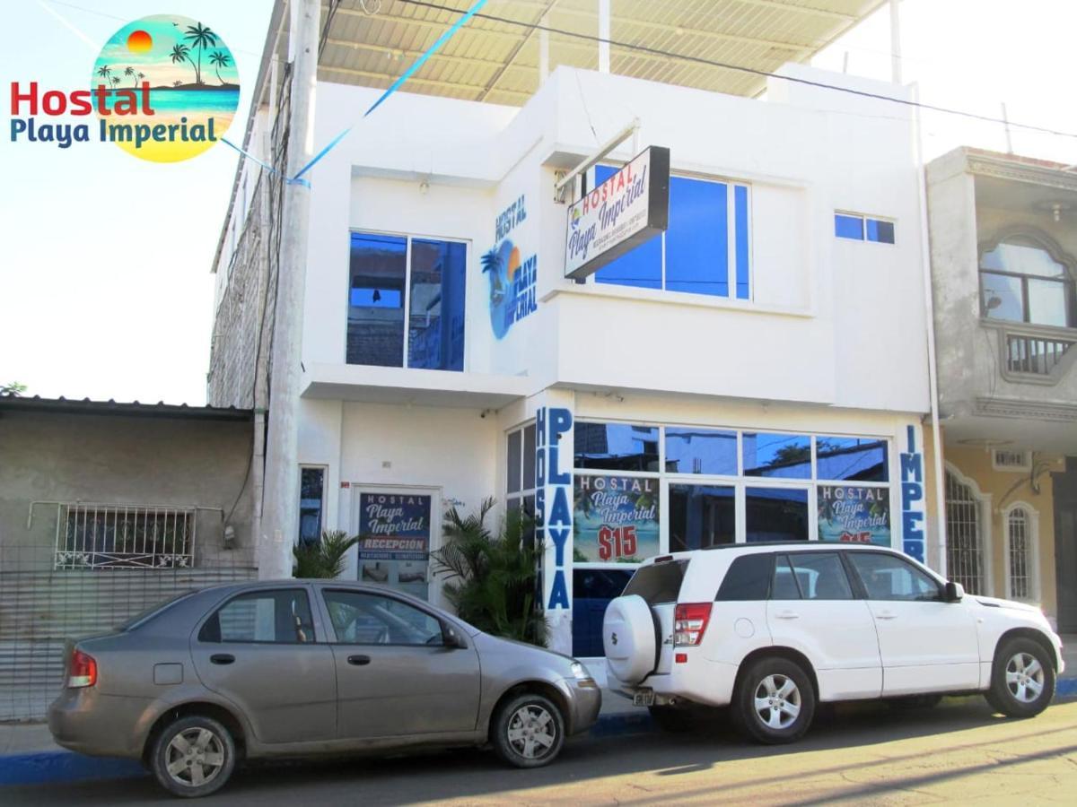 Hostal Playa Imperial 만타 외부 사진